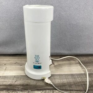 Mr Coffee Iced Tea Maker 2 Quart TM1.7 Teal Blue White Base Unit Only No Pitcher